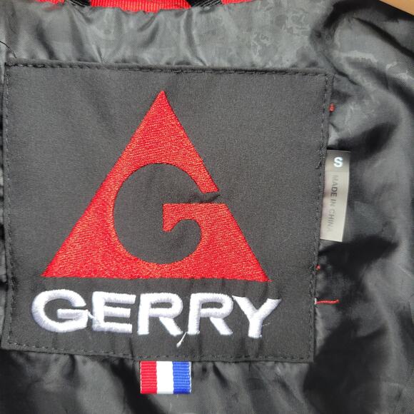 Gerry Men's Small Pursuit Hybrid Breathable 2 Layer Softshell Jacket Blue Black - Picture 5 of 7